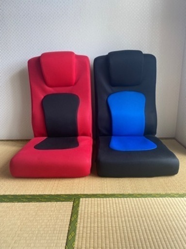 美品　座椅子2点セット