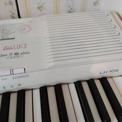 CASIO 電子ピアノ光ナビ LUCE ルーチェ LK-105 キーボードの画像