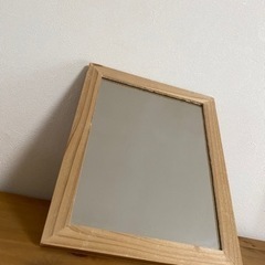古材　DIY   鏡の画像