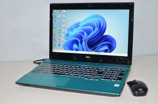 中古良品ノートパソコン Windows11+office NEC GN254DCAA core i5-7200U/メモリ8GB/SSD512GB+HDD1TB/15.6インチ/WEBカメラ/無線/ブルーレイ