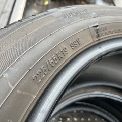 CX-5に履いていた19インチタイヤの画像