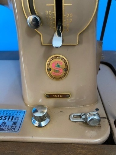 アンティークミシンSINGER191Uインテリア
