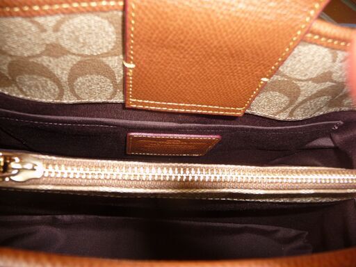 コーチ(COACH)　　ハンドバッグ　レザーブランドバッグ