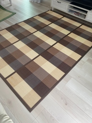 新品　竹ラグ　マット