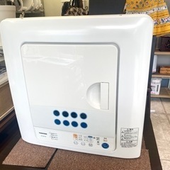 東芝 衣類乾燥機 乾燥容量6kg ピュアホワイト ED-60C 2017 中古