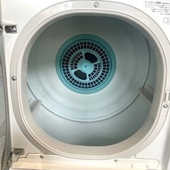 東芝 衣類乾燥機 乾燥容量6kg ピュアホワイト ED-60C 2017 中古