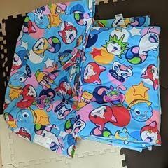 子供用　お昼寝布団　収納バッグ付