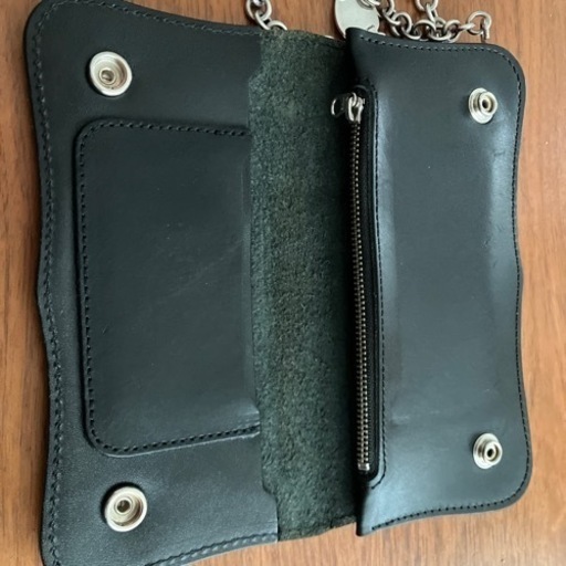中古カドヤ財布　チェーンティファニー 改造品