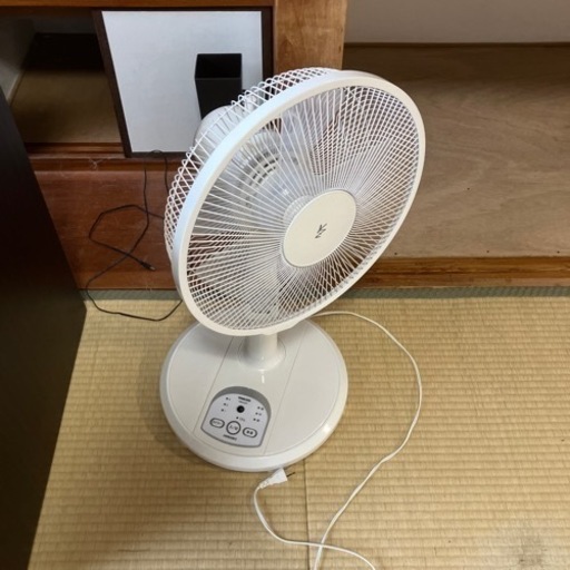 早めに来れる方優先/扇風機