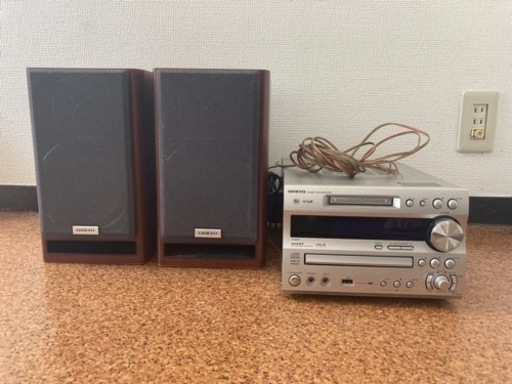 ONKYO CD/MDチューナーアンプシステム FR-N7TX コンポ