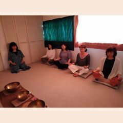 7月瞑想会～てらすははは～ やさしい瞑想法(入門編)+シンギングボウル祈りの奏で「自身の中にある宝のような幸せの種。はぐくんで、運命を切り開く」の画像