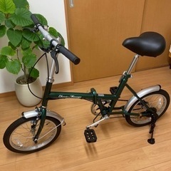 折りたたみ自転車 16インチClassic Mimugo　ほぼ未使用