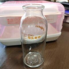 ピジョン　哺乳瓶消毒容器　レンジ、消毒薬液使用可の画像