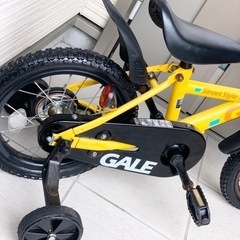 キッズ自転車　18インチ　GALE STREET STYLE 幼児・子供自転車14インチ補助輪付 キッズ STREET STYLE GALE (とら