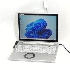送料無料 日本製 高速SSD タッチ可 LTE対応 12型 ノートパソコン Panasonic CF-XZ6RF5VS 中古美品 第7世代 Core i5 8GB 無線 Win11 Office