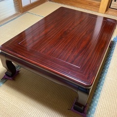 座卓　（実は家具調コタツ〕