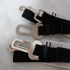 犬用車のシートベルト　２個セットの画像