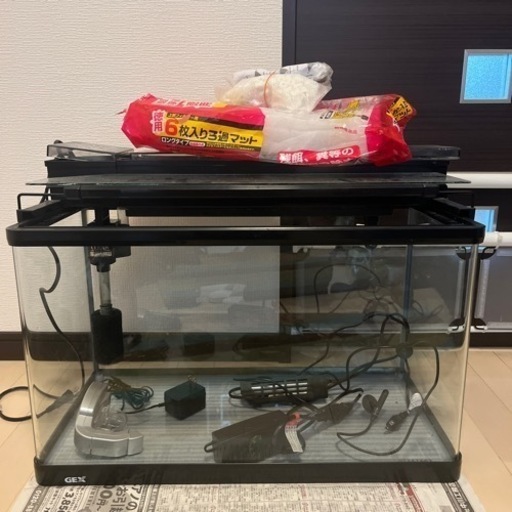 GEX上部フィルター60センチ水槽セット