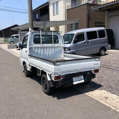 総額16.5万円★車検R7年7月★4WD★エアコン&パワステ付軽トラ★スバル サンバートラック JA 4WD(TT2) 13.1万キロ 平成17年式 ホワイトの画像