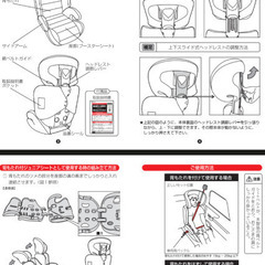 マムズキャリー チャイルドシート 中古の画像
