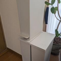 もらってください☆無印のゴミ箱3つ