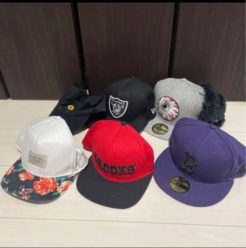 メンズ　キャップ　6個