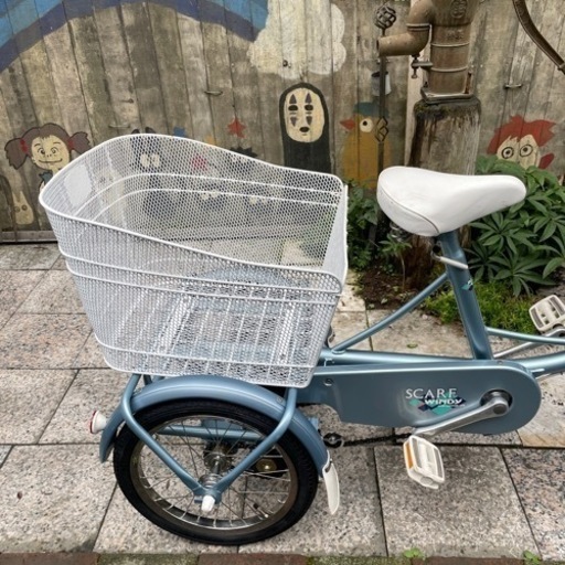 【3544】三輪車　ミヤタ　前20インチ後18インチ　後タイヤ新品　42,400円（防犯・税込）