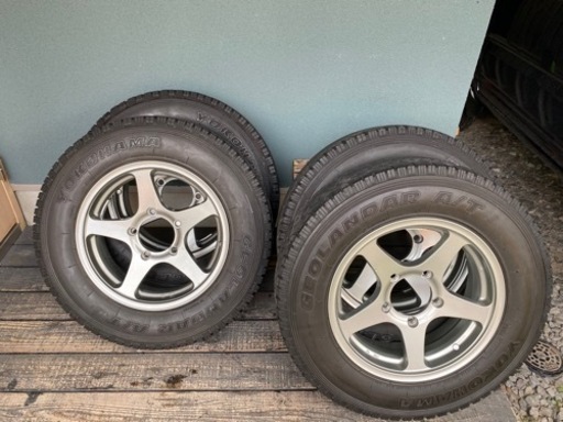 タイヤ　ホイール　ジムニー　185/85r16 北海道　旭川　【値下しました】