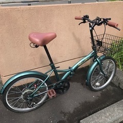 6段変速20インチ折りたたみ自転車