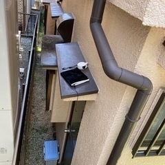 換気扇フード延長拡大工事・大阪府枚方市