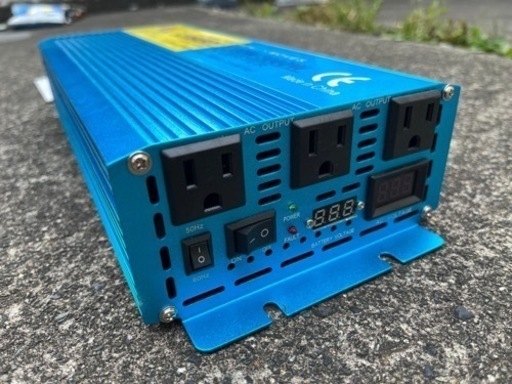 インバーター 正弦波 12V1500W 最大 3000W DC12V 