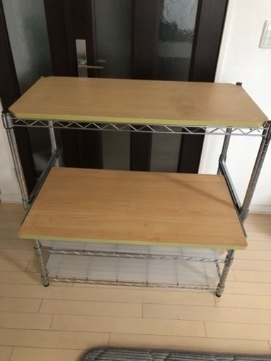 メタルラック　キッチンボード