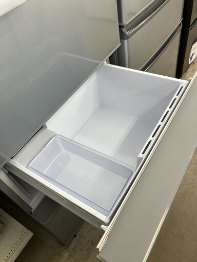 AQUA アクア 冷蔵庫 AQR-27H(S) 2019年製 大型冷蔵庫 272L 右開き ミスティシルバー 3ドア クリーニング済 