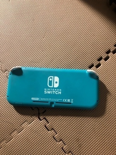 任天堂　スイッチライト　ライトブルー　中古　モンスターハンター