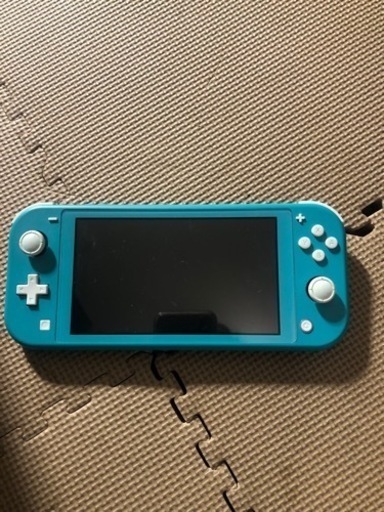 任天堂　スイッチライト　ライトブルー　中古　モンスターハンター