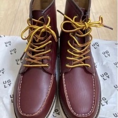 UGLY ブーツ ブラウン　Sサイズの画像