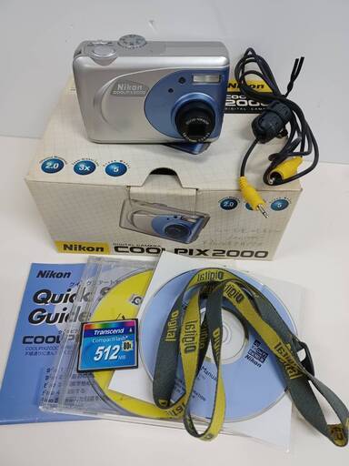 【ジャンク品】Nikon COOLPIX 2000 デジタルカメラ