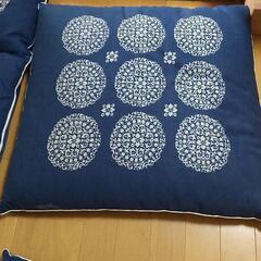 座布団５枚セット袋付の画像