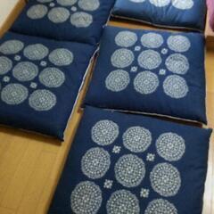 座布団５枚セット袋付