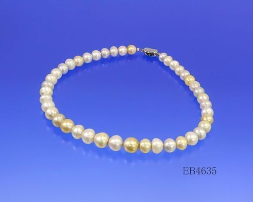 8.5～12.1 ミリ  南洋白蝶真珠 ネックレス