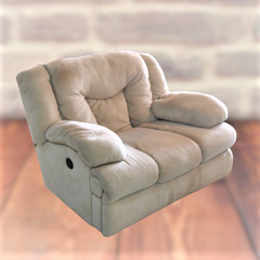 一人掛けリクライニングソファ　リユース品　値下げしました！