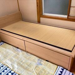★美品～USED品!!畳が気持ちいい＆収納便利・シンプルなシング...