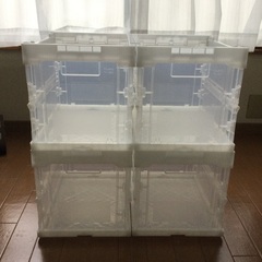 TRUSCO(トラスコ) スケルコン折りたたみコンテナ 20L ...