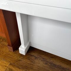 【サマーセール！】憧れの白艶出し　ヤマハ定番U1　リフレッシュ済み中古ピアノの画像