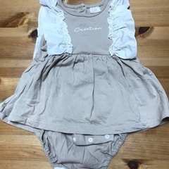 女の子　ロンパース　80サイズ　3着セットの画像