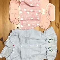 女の子　ロンパース　80サイズ　3着セット