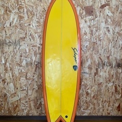 SCHAPER ツイン フィッシュ サーフボード 5'8×20×...