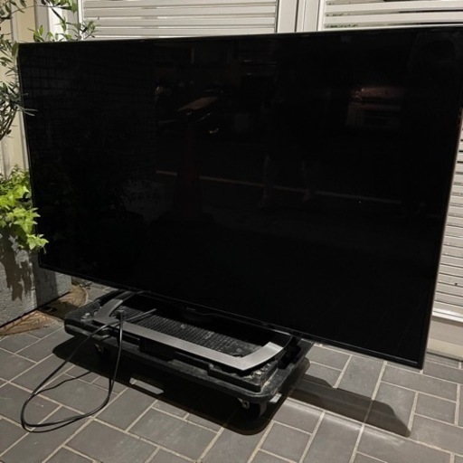 SHARP シャープ 2017年製 55インチ リモコン付き TV  テレビ 大型テレビ AQUOS LC-55US40 ジャンク品