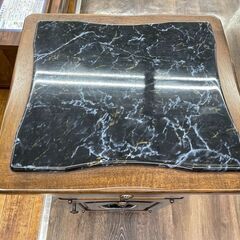 karimokuの大理石風トップ電話台のご紹介！【トレファク入間23-07】