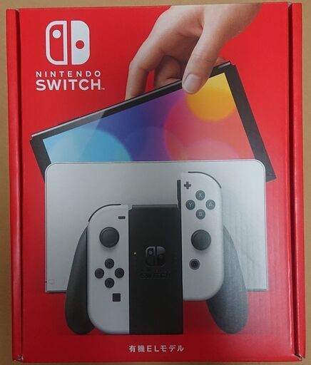 新品未開封 任天堂 Nintendo Switch(有機ELモデル) Joy-Con(L)/(R) ホワイト